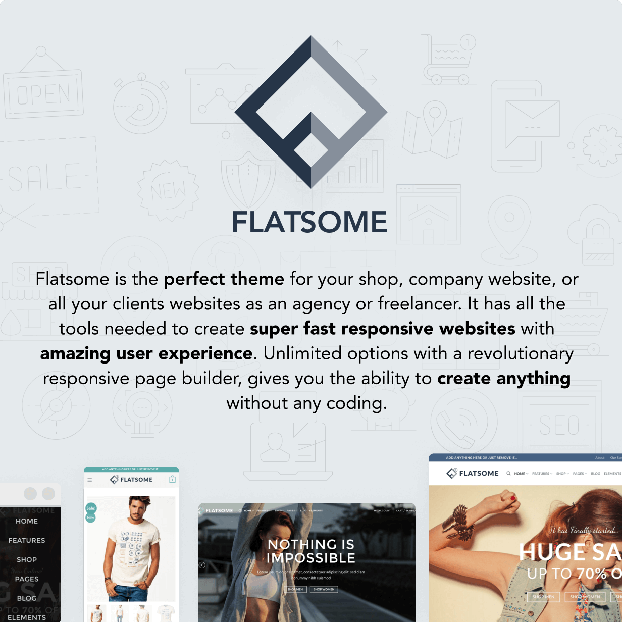 Flatsome 3.14.1 Responsive WooCommerce WordPress Theme