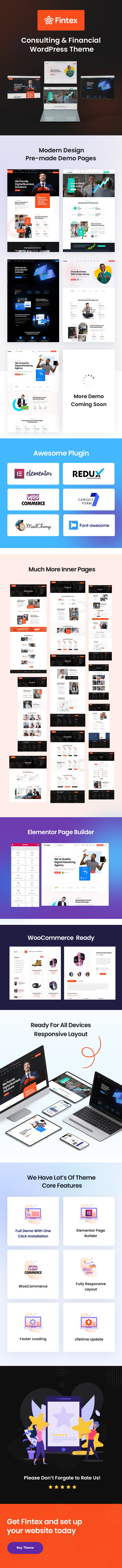 Fintex - Consulting Corporate Theme - 1