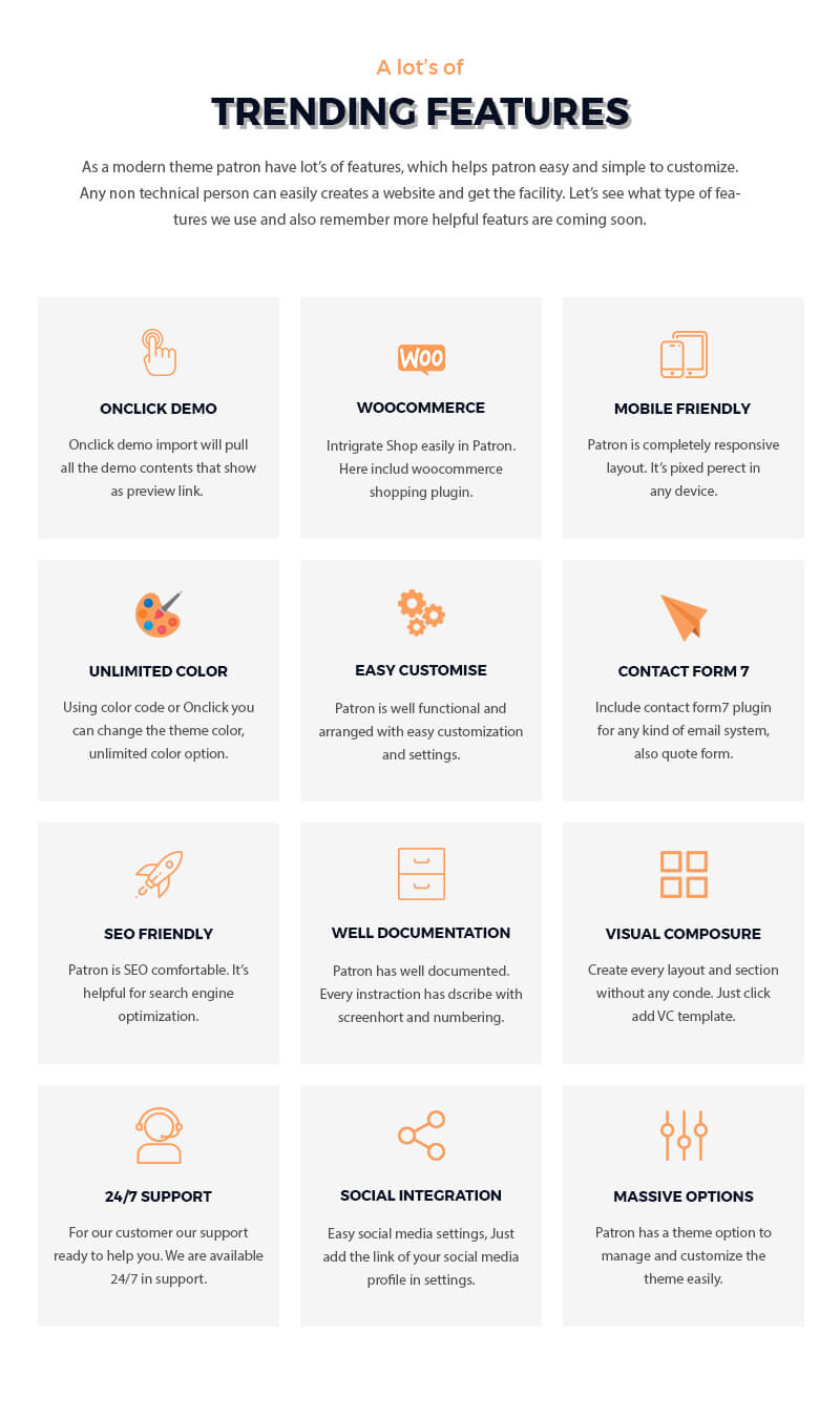 Security service company WordPress theme