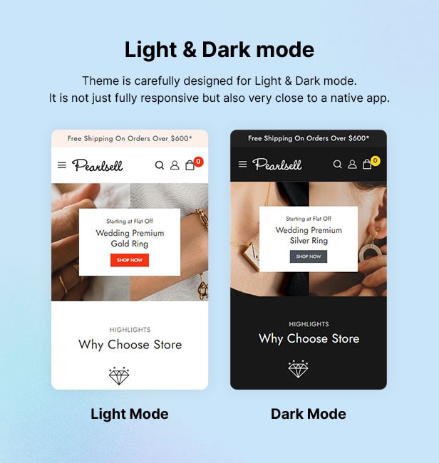 Pearlsell WP - Jewelry Elementor WooCommerce Theme - 10