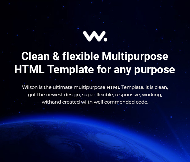 Wilson – Creative Agency HTML Template - 1