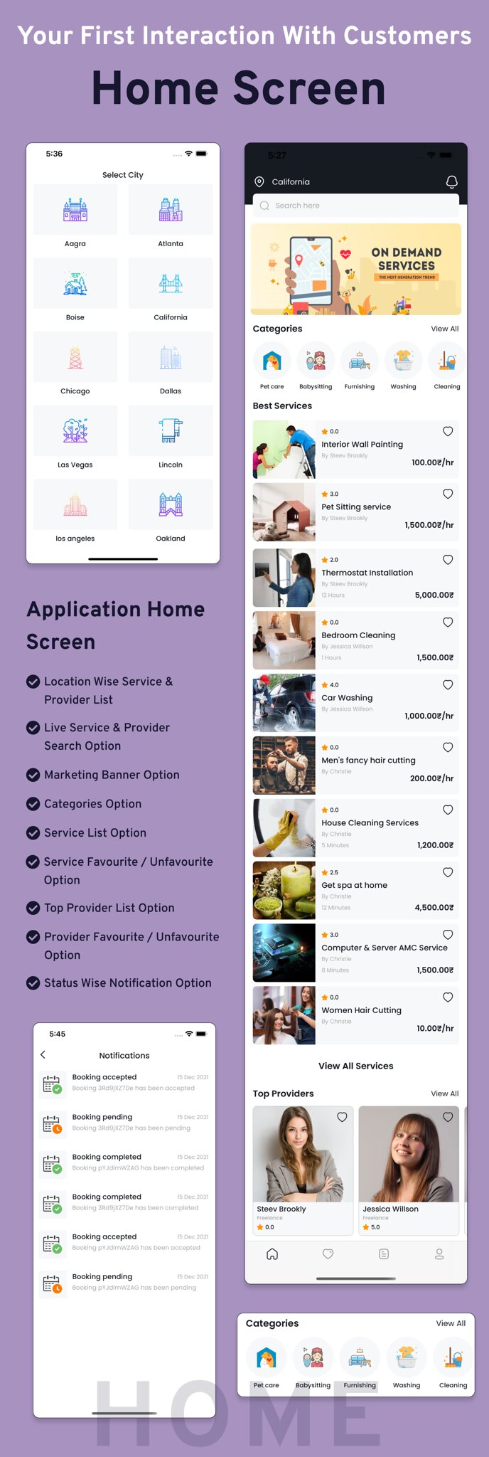 Handy Service - On-Demand Home Services, Business Listing, Handyman Booking Android App with Admin - 12