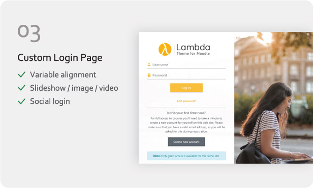 Theme Lambda for Moodle - ten reasons to buy 03