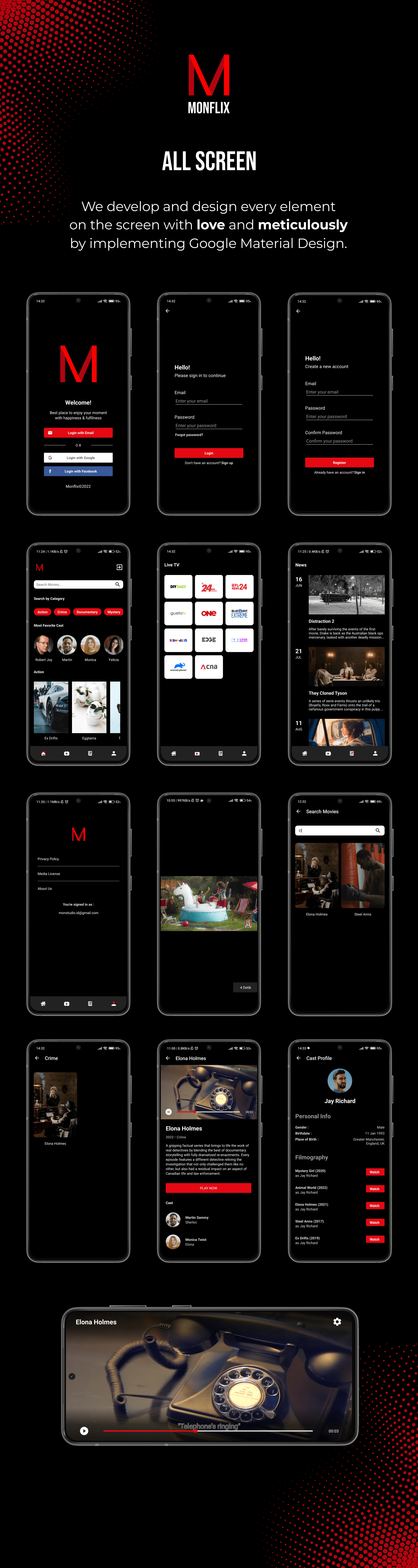 Monflix - OTT, Live TV & Movies App - 2