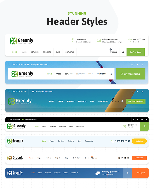 Greenly WordPress Theme