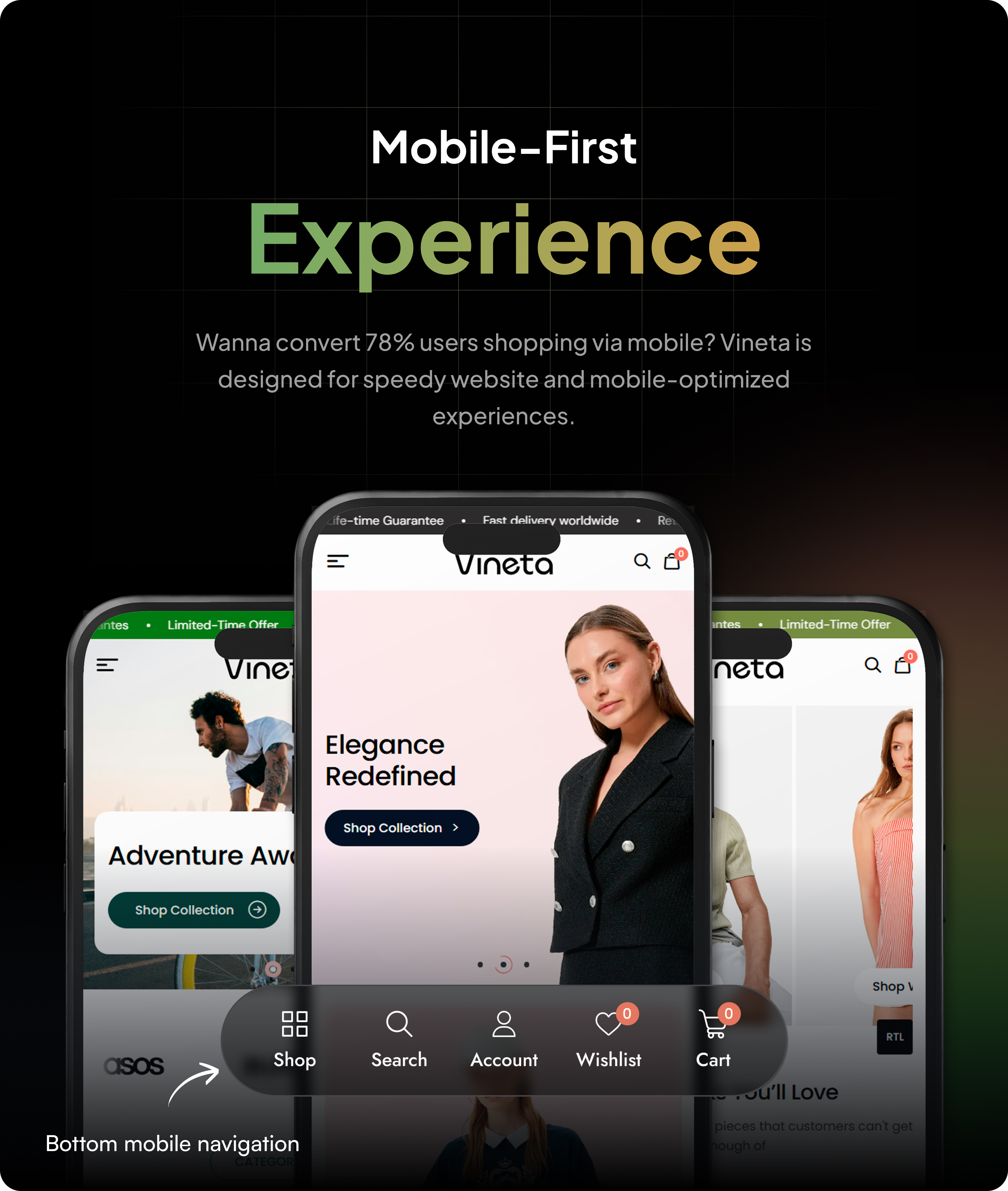 Vineta - Clean, Responsive Shopify Theme - 1