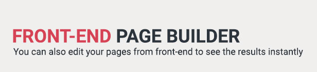 Frontend Editor Heading