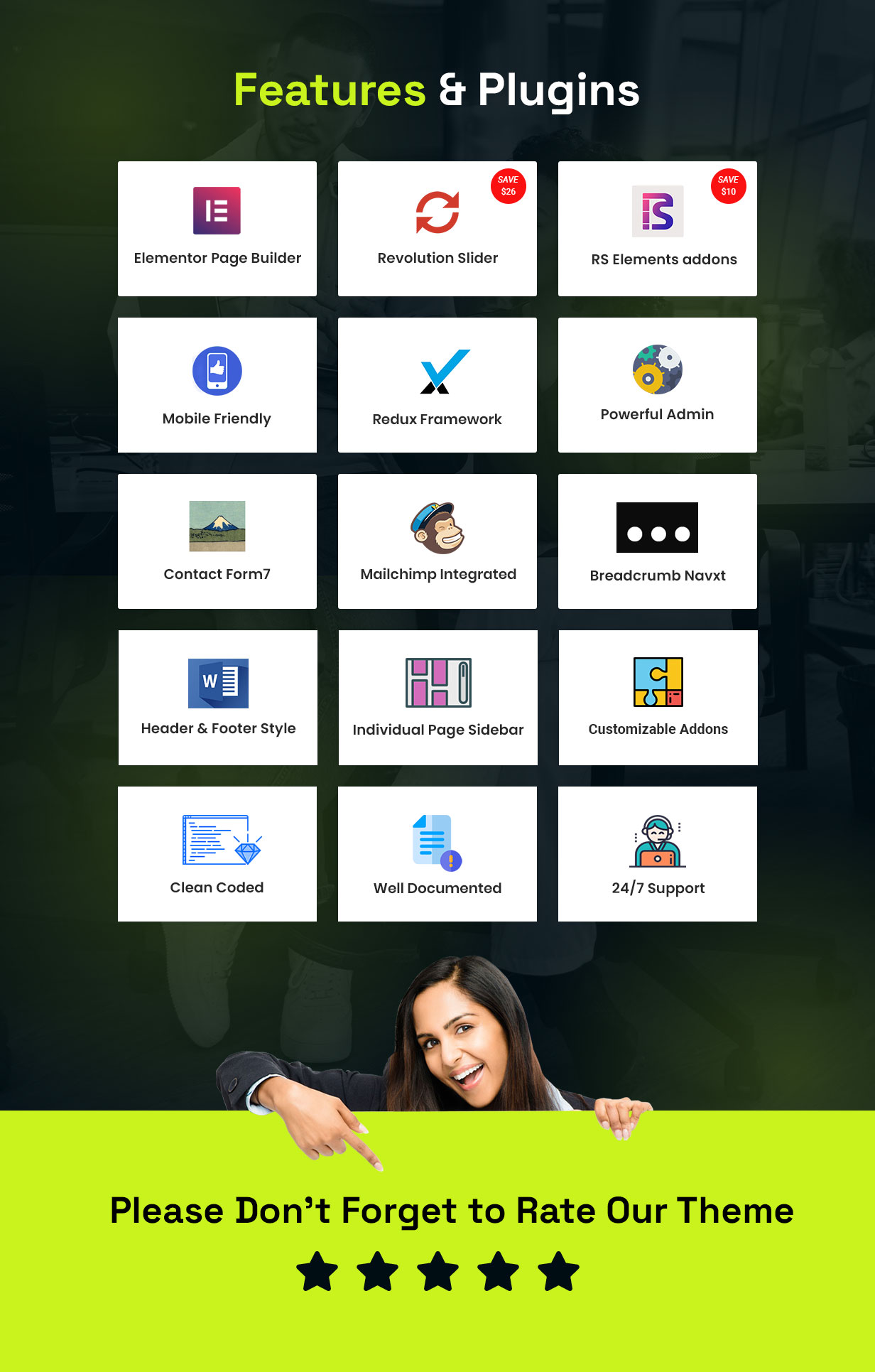 Axios - Digital Agency WordPress Theme