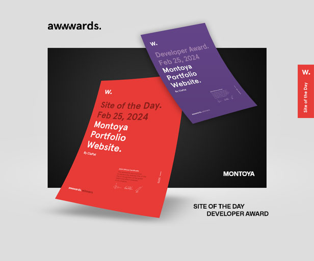 Montoya - Creative Portfolio HTML Template