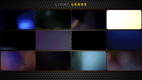 600+ Pack: Transitions, Light Leaks, Color Presets, Sound FX - 33