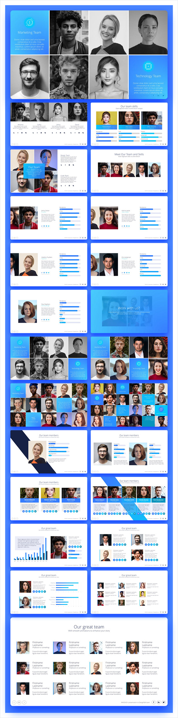 Massive X Presentation Template