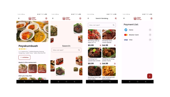 Padang Food App | Flutter Android iOS UI Kit Template - 7