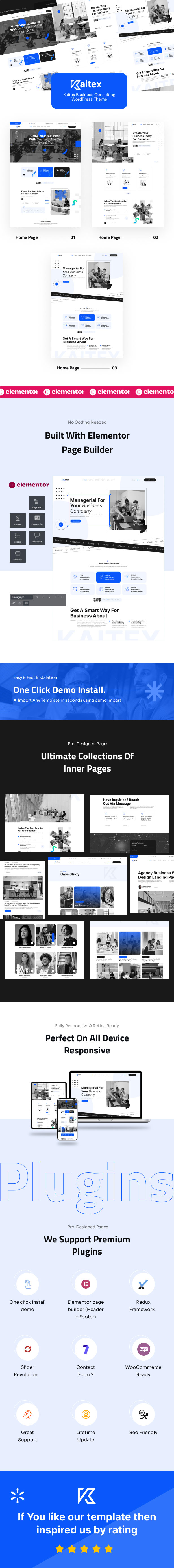 Kaitex - Business Consulting WordPress Theme - 5