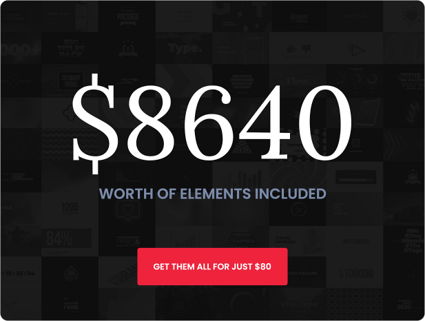 The Bundle - 8000+ Carefully Designed Elements - 2