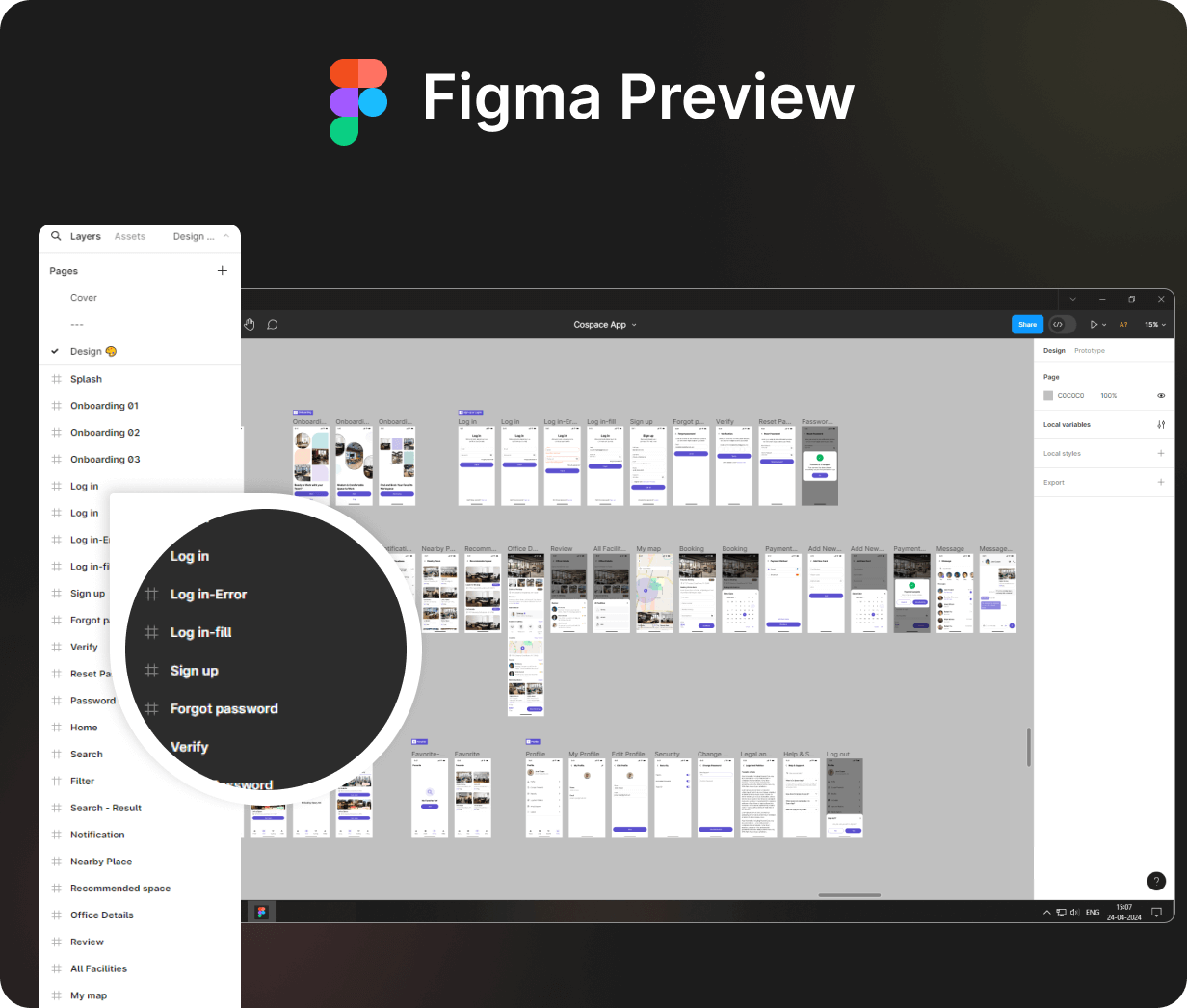 Spaces UI template | Coworking & Meeting Rooms App in Flutter | Book Workspaces App Template - 13