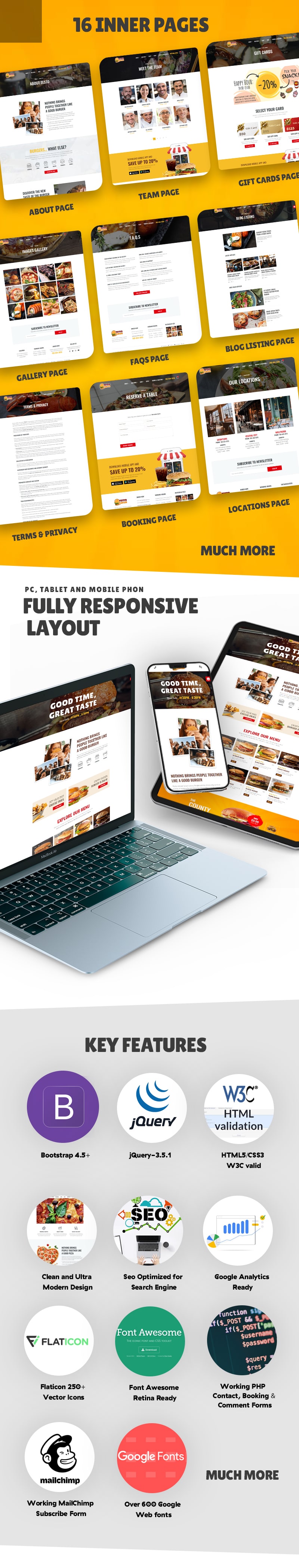 Testo - Pizza Caffe Restaurant Bootstrap 5 & 4 HTML Template - 4