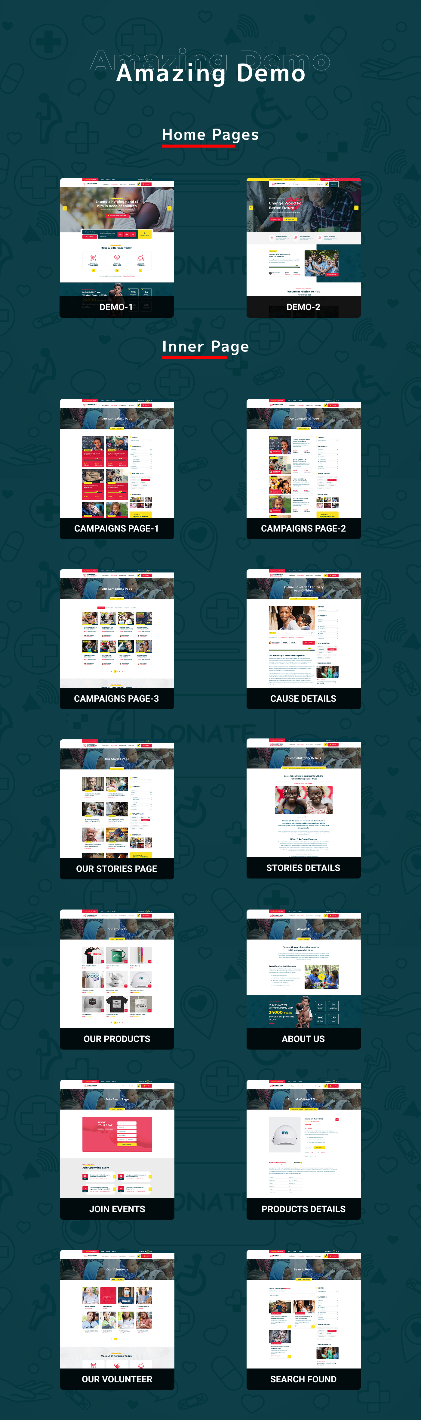 Charitona - Charity & Nonprofit Laravel 12 Template - 11