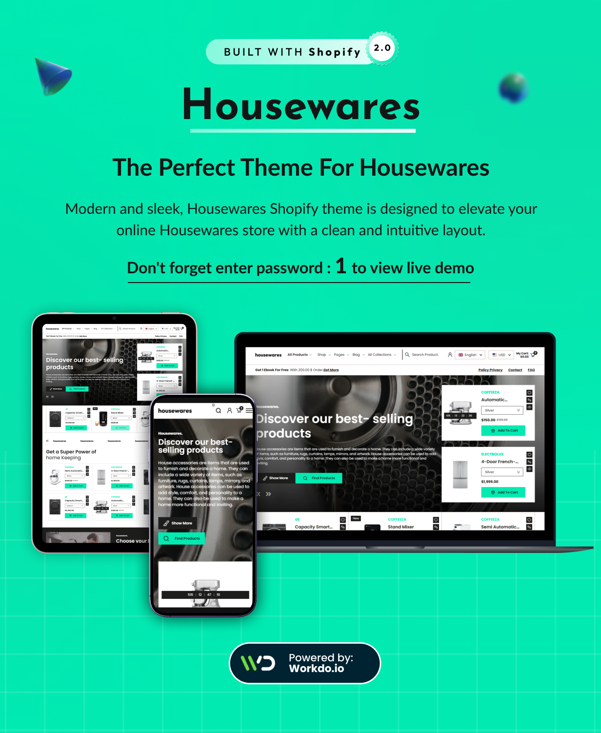 Housewares - Kitchen Appliances Shopify 2.0 Design Template - 7
