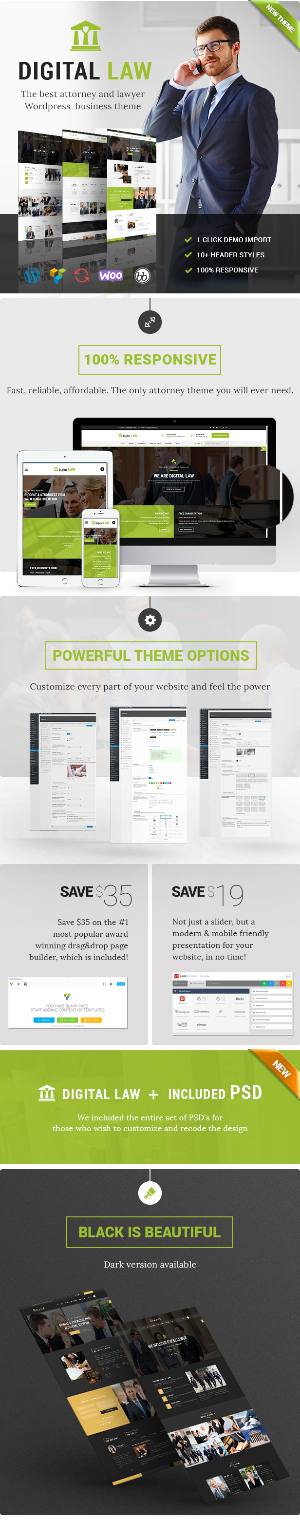 Digital Law WordPress Theme