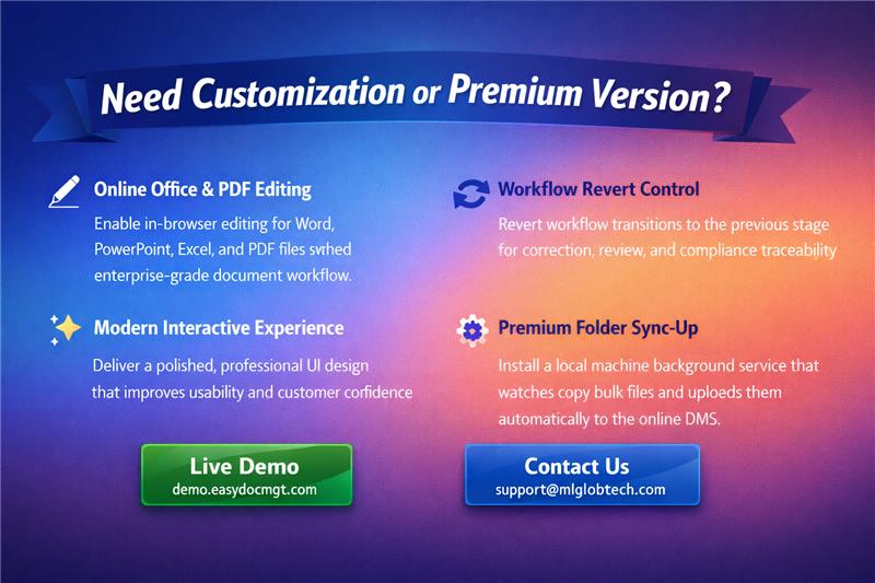 Need Customization or Premium Viewer