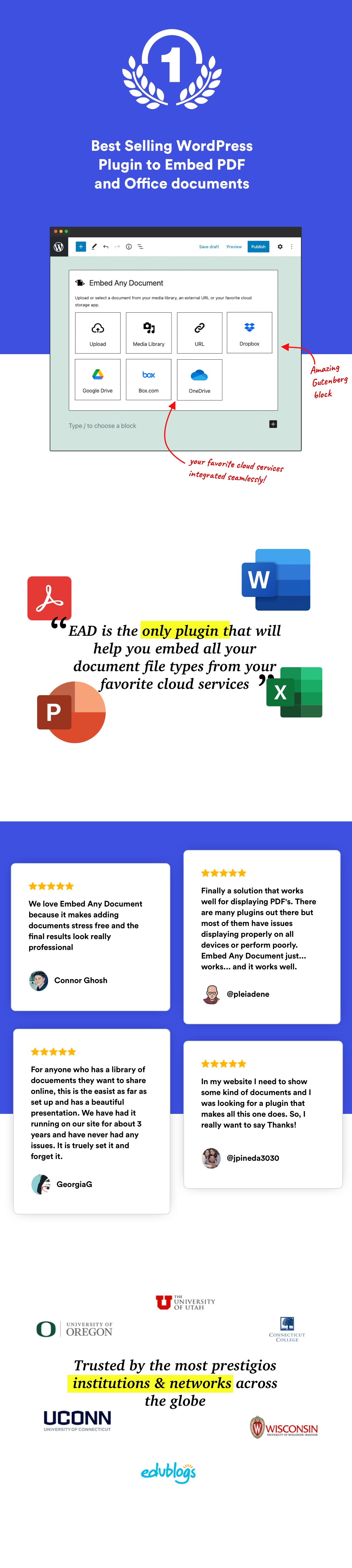 Incorporar Qualquer Documento Plus - Plugin WordPress - 3
