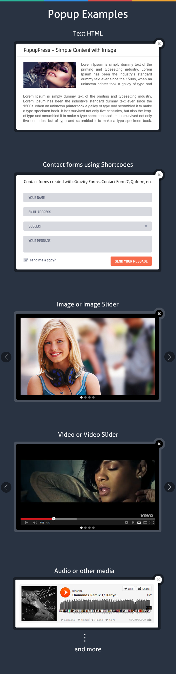 Popup Plugin for WordPress - Popup Press - Popups Slider & Lightbox - 11