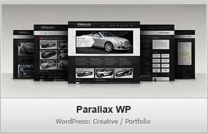 Parallax WP – Creative / Portfolio WordPress Theme