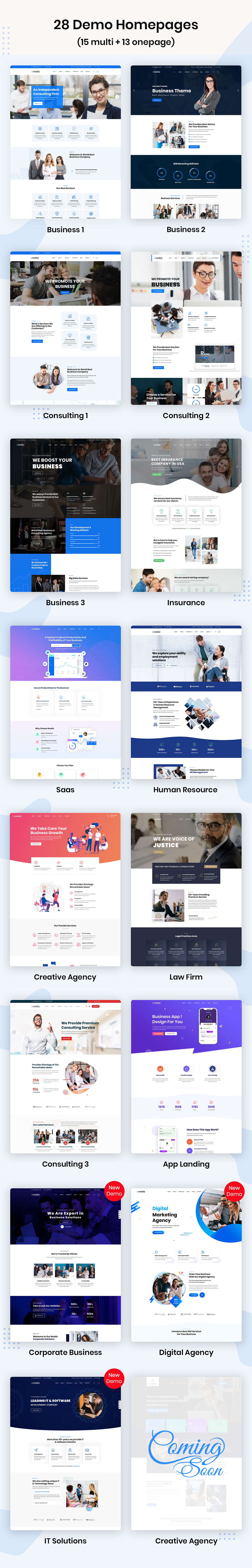 Reobiz - Consulting Business WordPress Theme 