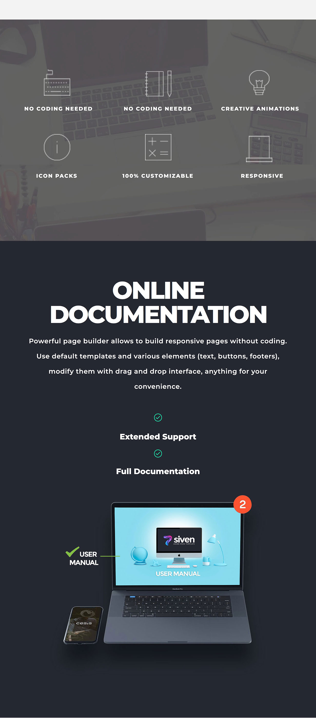 Siven - Adobe Muse Template - 3