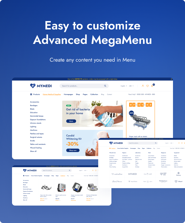 mymedi multipurpose shopify theme