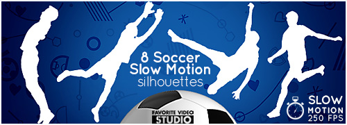 Soccer Slow Motion Silhouettes 2016
