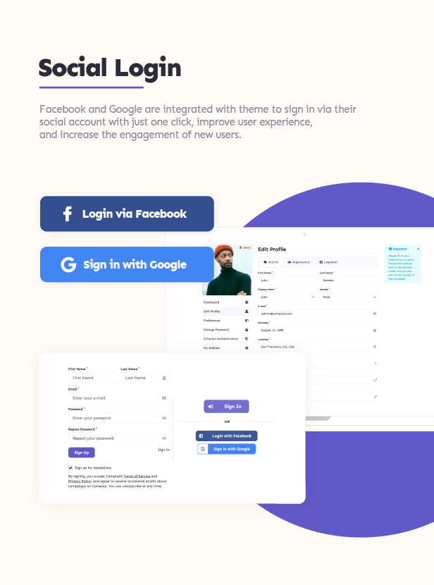 Campoal - Petition and Fundraising WordPress Theme - 23