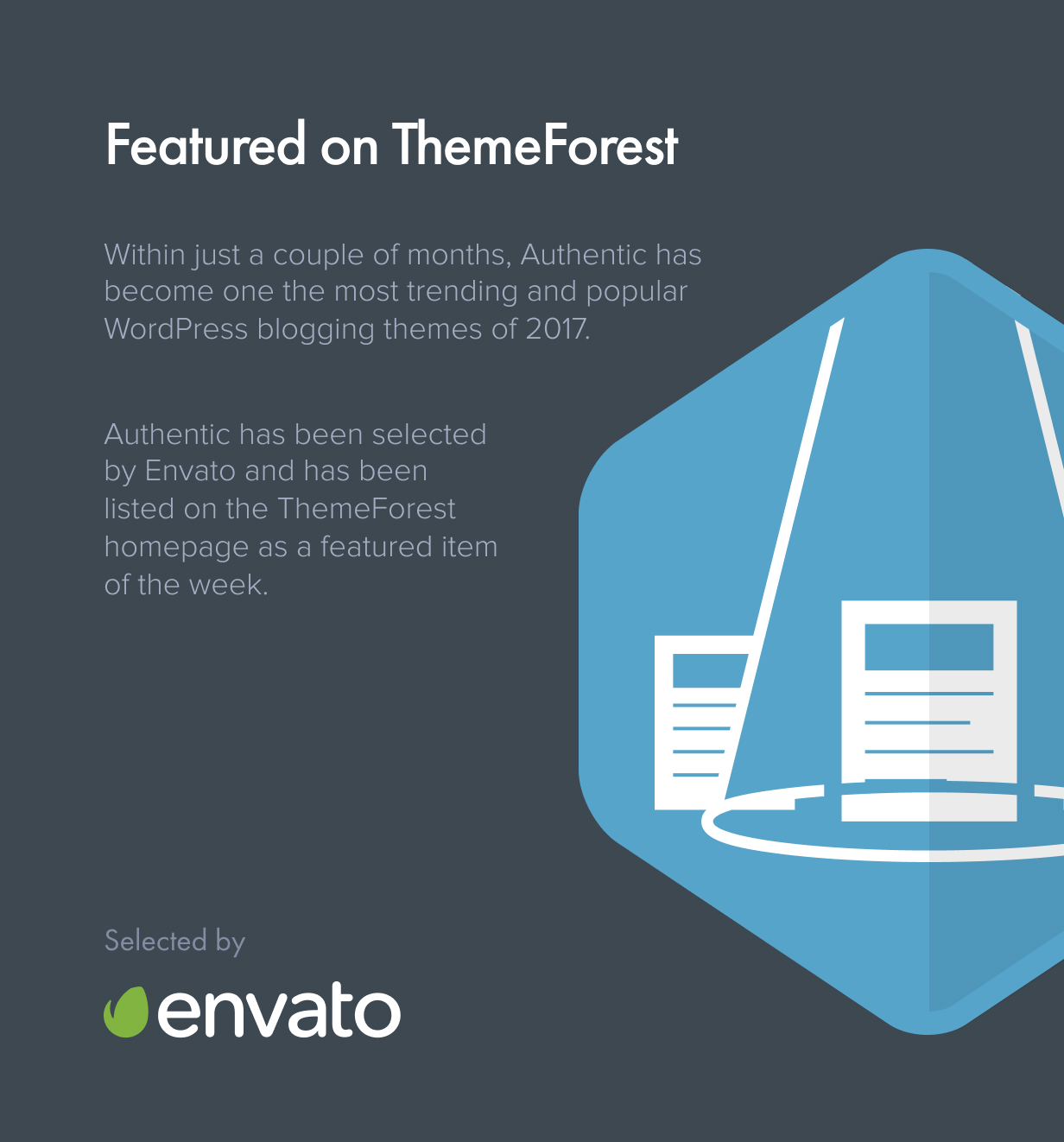 Featured on ThemeForest