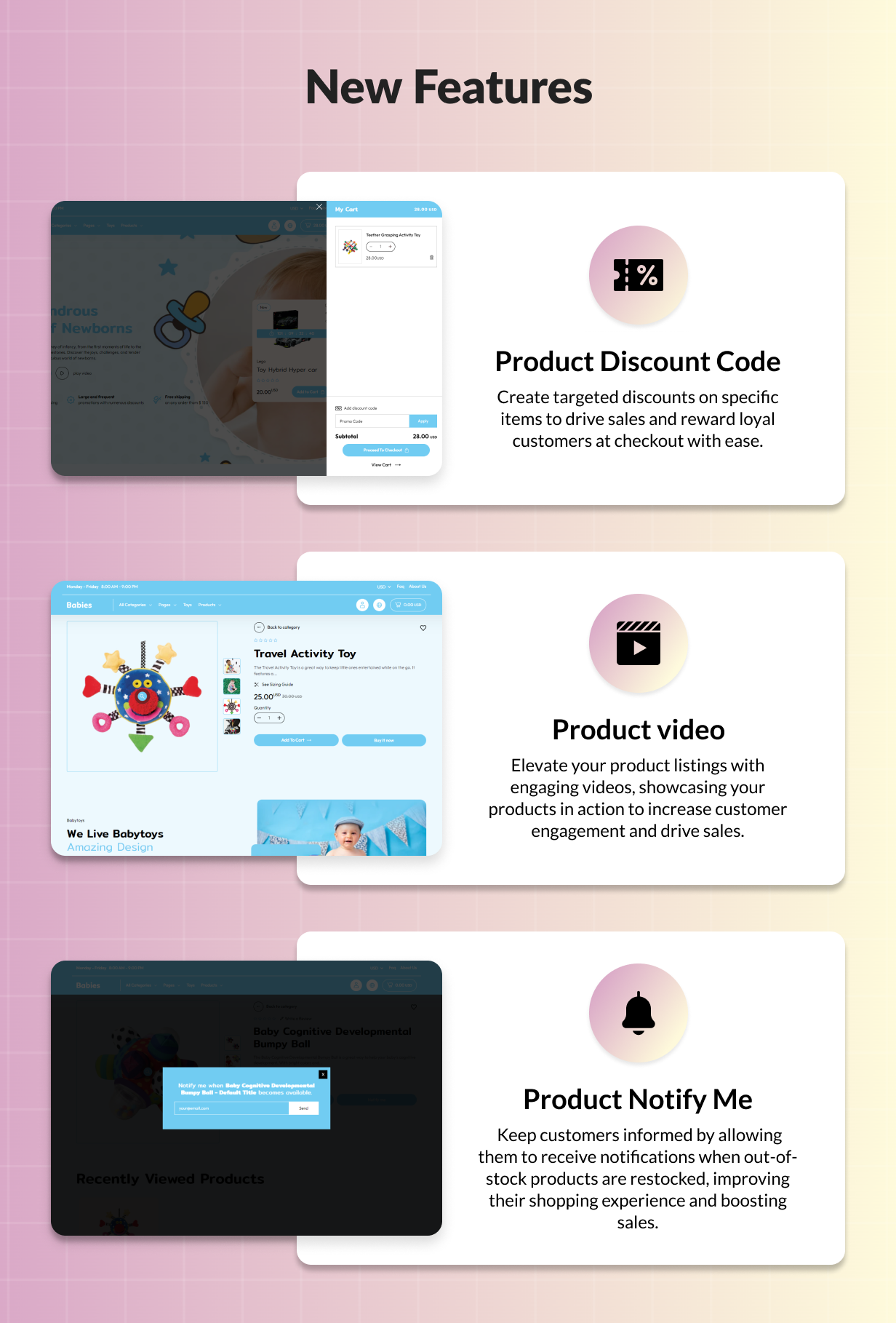 Babies - Baby Fashion eCommerce Theme - 12
