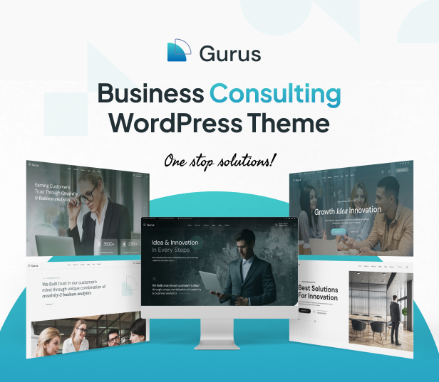 Gurus - Business Consulting WordPress Theme - 5