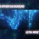 Winter Crystal Curtain Particles Widescreen Background - VideoHive Item for Sale