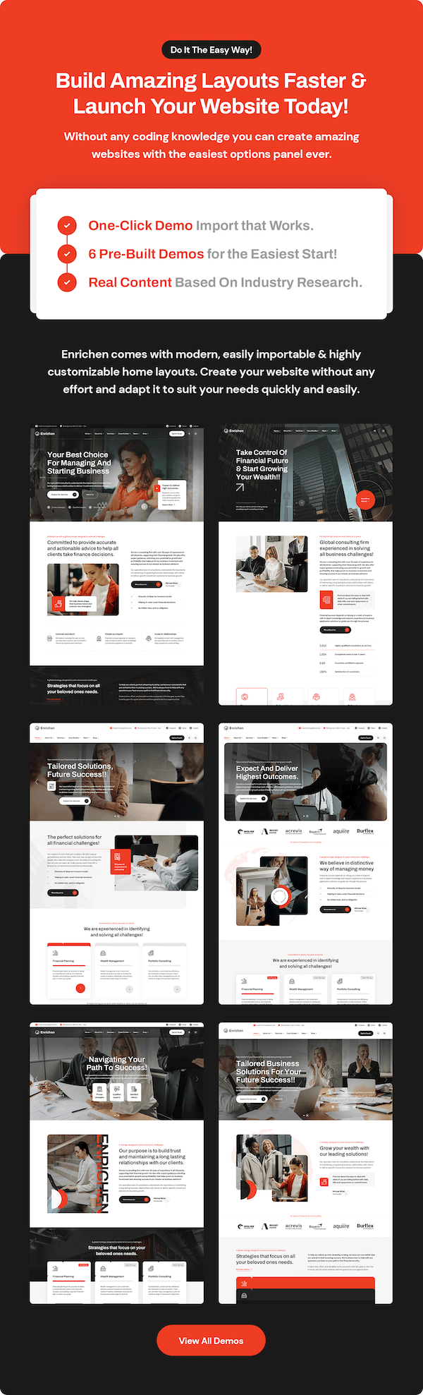 Enrichen - Consulting And Finance Services WordPress Theme - 6