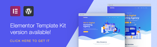 SYNTRA – SEO & Digital Marketing Agency Adobe XD Template - 1