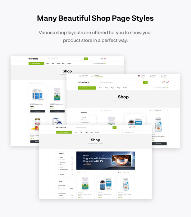 Mixxcazt - Creative Multipurpose WooCommerce Theme