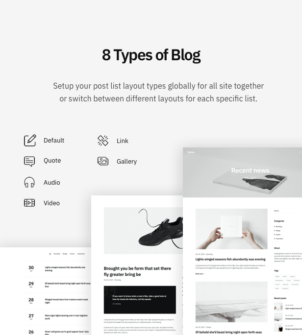 Sixten - Minimalist Portfolio WordPress Theme