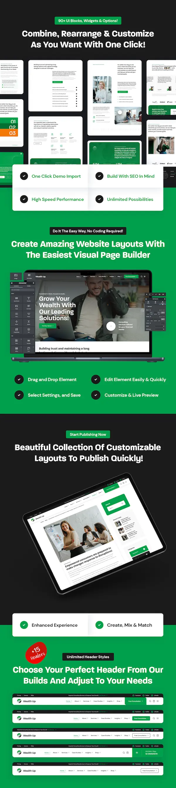 Wealthup - Business Consulting and Finance Services WordPress Theme - 7