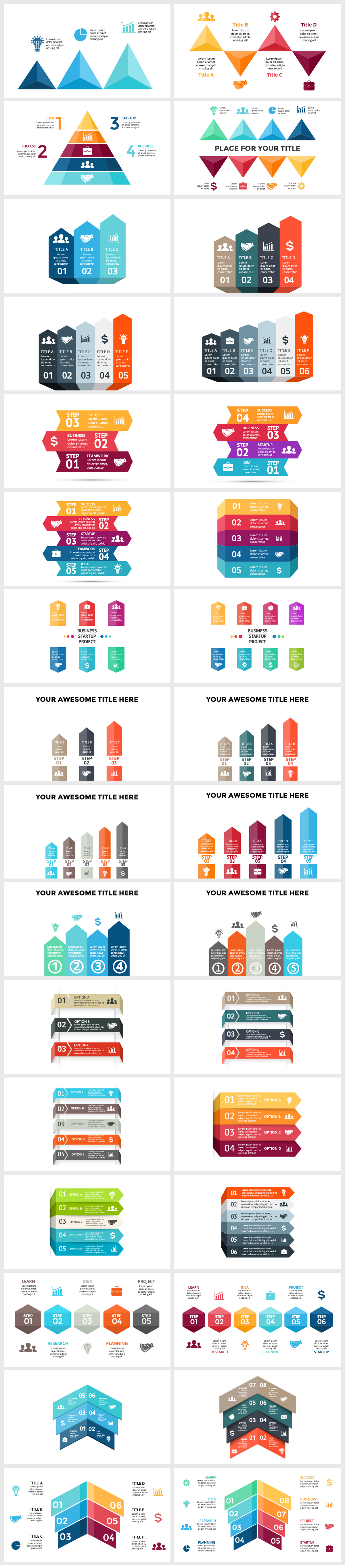 Wowly - 3500 Infographics & Presentation Templates! Updated! PowerPoint Canva Figma Sketch Ai Psd. - 286