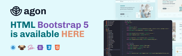 Agon - Multipurpose Agency TailwindCSS Template - 5