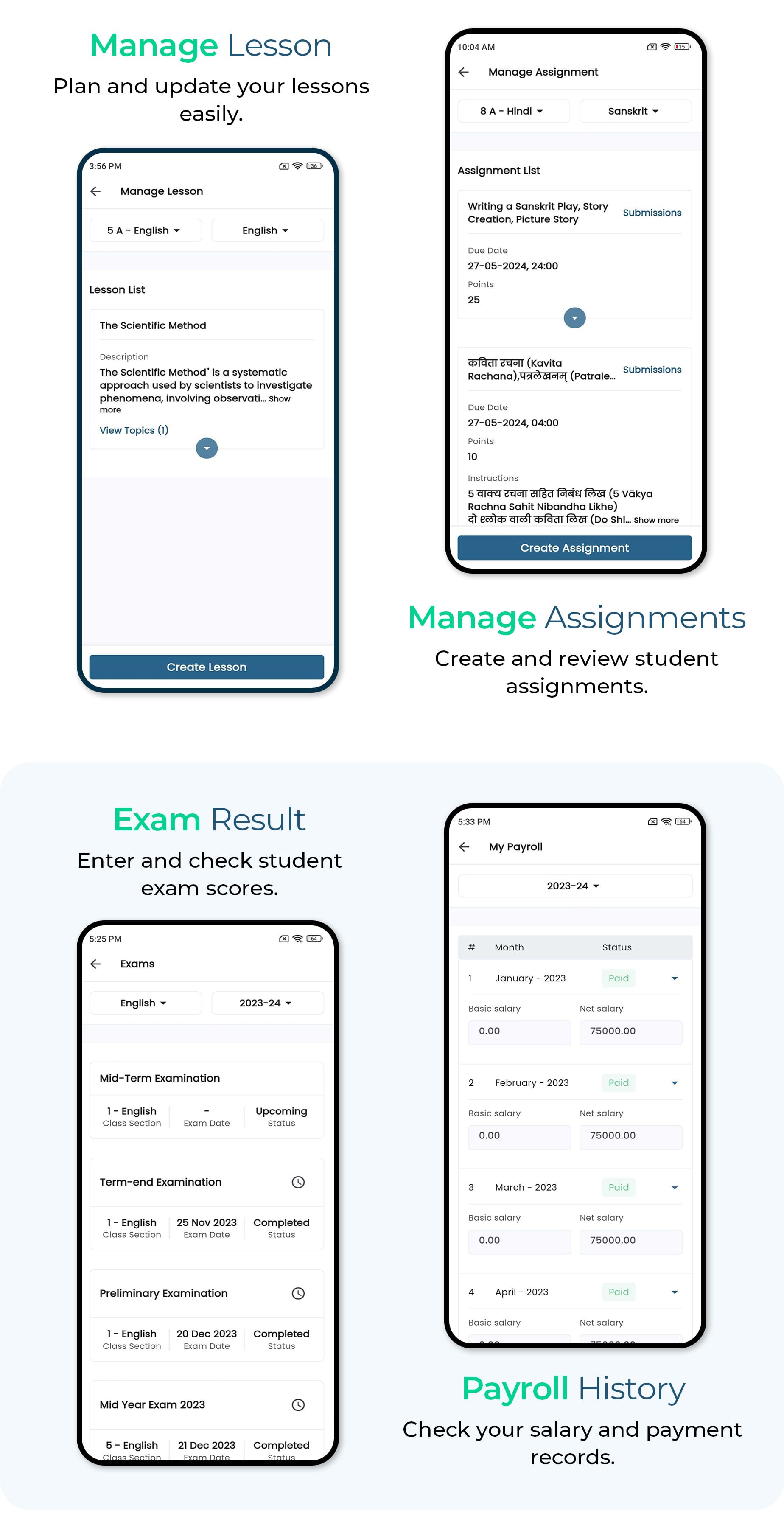 eSchool SaaS - School Management System with Student | Parents Flutter App | Laravel Admin - 23