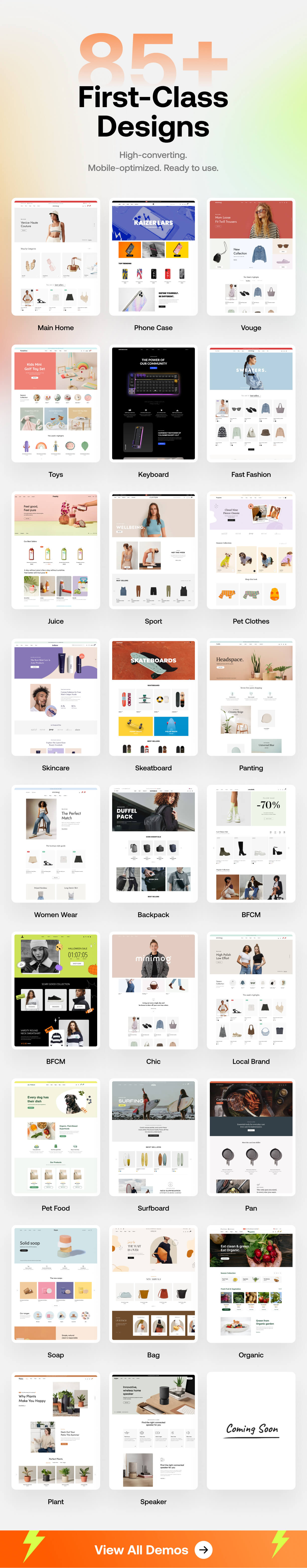 Minimog - Next-gen Multipurpose Shopify theme 2.0 - 85+ Minimog demos