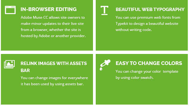 Responsive Garden and Lawn Services Muse Template - 9