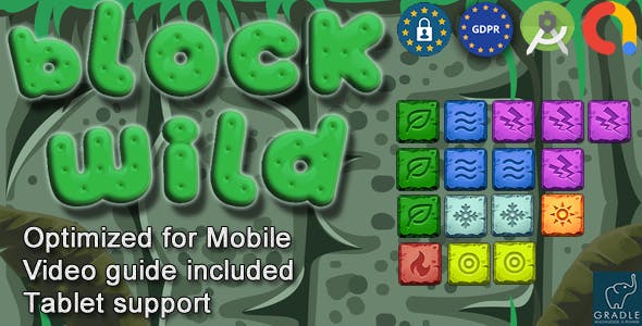 Puzzle Block Jewel V6 (Admob + GDPR + Android Studio) - 16