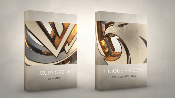 Gold Elegant And Bright Logo Reveal - 2