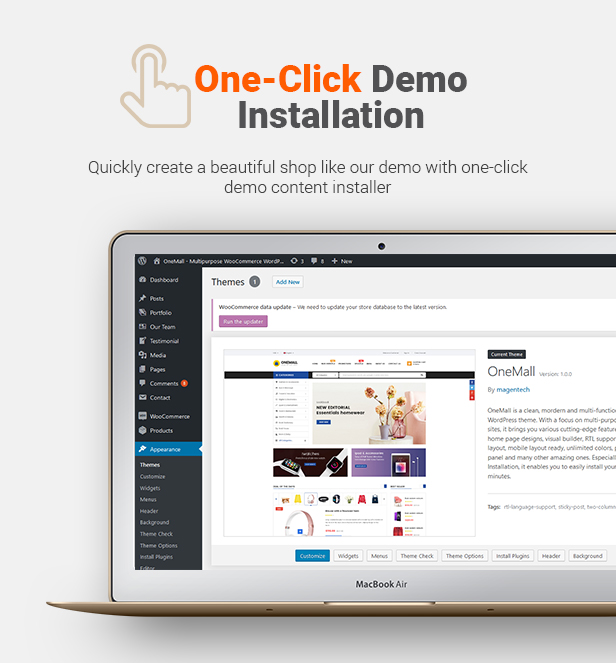 SW OneMall - WooCommerce Theme