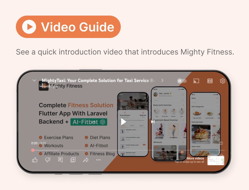 MightyFitness: Solução completa de condicionamento físico Flutter App com Laravel Backend + ChatGPT (AIFitbot) - 13